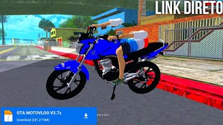 O MELHOR GTA MOTO VLOG PARA ANDROID LINK DIRETO GTA SAN ANDREAS MODIFICADO GTA LITE [upl. by Adam64]