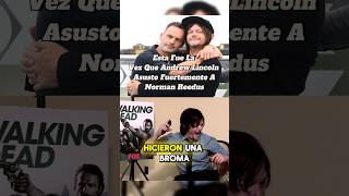 🤣¡Dato gracioso de The walking dead🤣 thewalkingdead short normanreedus andrewlincoln [upl. by Neirrad320]