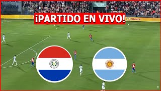 🔴 PARAGUAY vs ARGENTINA EN VIVO ⚽ ELIMINATORIAS CAMINO AL MUNDIAL 2026 🏆 [upl. by Vin781]