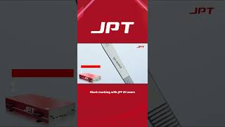 Black marking with JPT IR lasers [upl. by Aira]