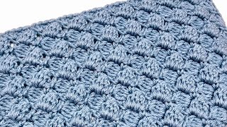 Beautiful Crochet Side Saddle Cluster Stitch  Crochet Pattern Tutorial [upl. by Akemad732]