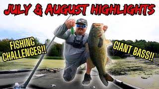 Fishing Challenges New Lakes and GIANT BASS [upl. by Hezekiah622]