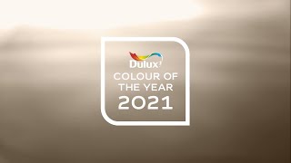 Discover Colour of the Year 2021  Brave Ground  Dulux [upl. by Kramnhoj]