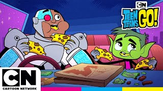 Stake Out Experts  Teen Titans Go  cartoonnetworkuk [upl. by Gusba630]