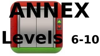 100 Floors Annex  Levels 6 to 10  Walkthrough [upl. by Attiuqram]