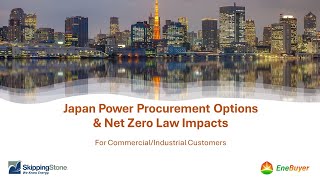 Japan Power Procurement Webinar May 23 2024 [upl. by Aeriell]