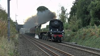 34067 Tangmere’s Day ends in Failure on the Cumbrian Mountain Express 21924 [upl. by Izmar]