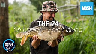 Oli Davies  The 24  Pole Fishing  Carp Fishing On The Clock [upl. by Argent]