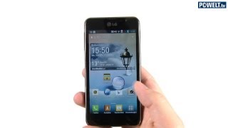 Günstiges LTESmartphone LG Optimus F5 im TestVideo [upl. by Cruce240]