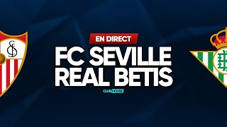 🔴 FC SEVILLE  REAL BETIS  ClubHouse  sevilla vs betis [upl. by Akierdna]