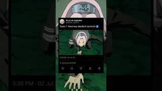 Team 7 threeway deadlock naruto narutoshippuden summoningjutsu madara fourthgreatninjawar [upl. by Nickola]