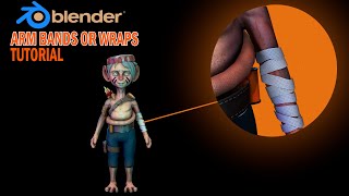 Arm wrap in Blender NO ADD ON [upl. by Charis]