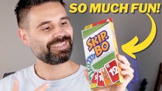 Family Fun Skip Bo Card Game Review [upl. by Aniala]