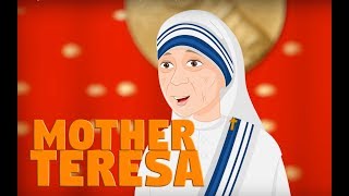 Story of Mother Teresa  Saint Teresa of Calcutta  English  Story of Saints [upl. by Jerrilee]