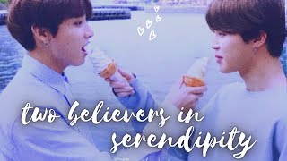 two believers in serendipity  jimin and jungkook jikook  kookmin [upl. by Ardis]