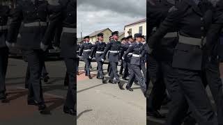 RAF parade In Llantwit major for RAF leaving MOD St Athans [upl. by Fenn]