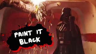 Darth Vader hallway scene  Paint it black  The Rolling Stones [upl. by Cook]