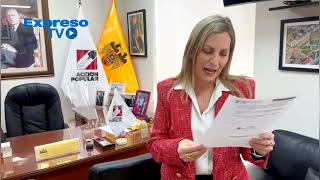 Congresista Maricarmen Alva exige al Ejecutivo medidas urgentes ante deficiencias en comisarías [upl. by Anomas]