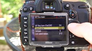 Make Your Lenses Focus Better with this Setting for the Nikon D7000 and most other Nikon models [upl. by Dorree]