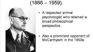 Behaviourism 5 The NeoBehaviourism of Tolman and Hull [upl. by Domela]