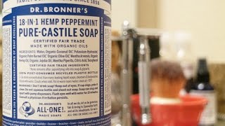 Dr Bronners Peppermint Pure Castile Soap  Review [upl. by Ianteen584]