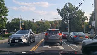 Driving Annandale Virginia in a beautiful afternoon [upl. by Disario681]