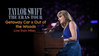 Taylor Swift  Getaway Car x Out of the Woods The Eras Tour Milan Night 2 2024 [upl. by Oiruam751]