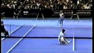 Evert Mandlikova 1986 Masters Semifinal [upl. by Crooks]