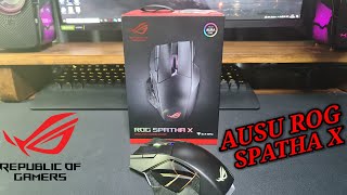 รีวิว เมาส์ ASUS ROG SPATHA X [upl. by Ailev]