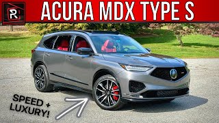 The 2024 Acura MDX Type S Is A Flagship Luxury SUV With Turbo V6 Power [upl. by Lielos]