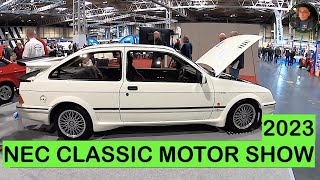 Classic Motor Show 2023  NEC Birmingham  Lancaster Insurance [upl. by Llerruj]