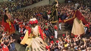 Els Gegants de La Patum de Berga [upl. by Myca63]