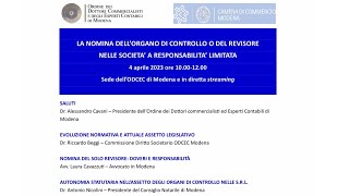 La nomina dell’organo di controllo del revisore nelle società a responsabilità limitata [upl. by Kimbell]