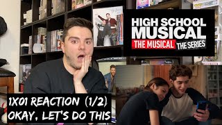 HIGH SCHOOL MUSICAL THE MUSICAL THE SERIES  1x01 THE AUDITIONS REACTION 12 [upl. by Ahtibbat]