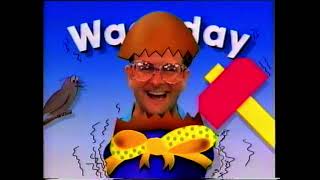 Wacaday  Timmy Mallet  Wide Awake Club  March 1989  Bubbles  Wacky Fun [upl. by Eniledam]