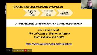 AMATYC Webinar 101023  One Corequisite Course for Both Statistics and Quantitative Reasoning [upl. by Reyem]