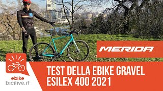 Merida eSilex 400 il test della bici elettrica gravel semplice e concreta [upl. by Berliner]