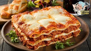 Lasagne selber machen Kein Problem Hier ist das Rezept für hausgemachte Lasagne Bolognese [upl. by Buffo759]