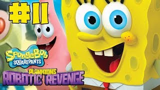 Spongebob Squarepants Planktons Robotic Revenge  Gameplay Walkthrough  Part 11  Squids HD [upl. by Abbey]