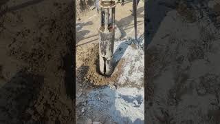 Rotary auger piling tool diggingtool deeppile [upl. by Niwhsa]