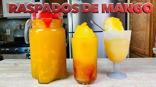 ALMIBAR DE MANGO O JARABE PARA RASPADOS SABOR MANGO [upl. by Oreves]