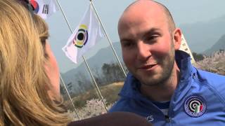 Interviewing ENG Rifle shooter Niccolò Campriani ITA [upl. by Peregrine]