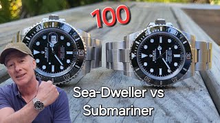 SeaDweller vs Submariner  Everyones got a SUB Really [upl. by Jewel985]