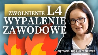 Jak pokonać wypalenie zawodowe L4 na wypalenie zawodowe Jak leczyć wypalenie zawodowe OBJAWY [upl. by Amluz]