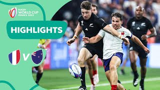 Rugby World Cup 2023 starts with a BANG  France v New Zealand  Match Highlights [upl. by Nivrehs]