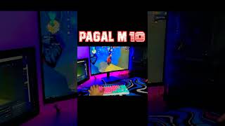 PAGAL M10 VS 4 Pro Player 👽 Pagal M10 Gameplay Like Hacker⚡ll shorts pagalm10 short freefire [upl. by Ethyl]