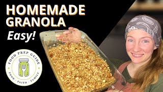 EASY Homemade Granola [upl. by Mccormac]