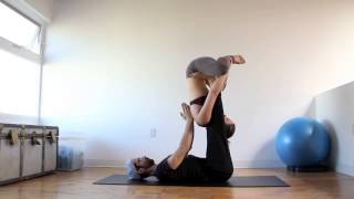 AcroYoga Training Video A Taste of Therapeutic Flying courtesy of Daniel Scott Yoga [upl. by Gabrielle792]