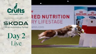 Day 2 LIVE  Crufts 2024 [upl. by Terrijo]