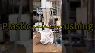 Cheap and High Efficient Plastic Crusher pvc pp pet bottle Crushing machine recycling equipment [upl. by Eugnimod]